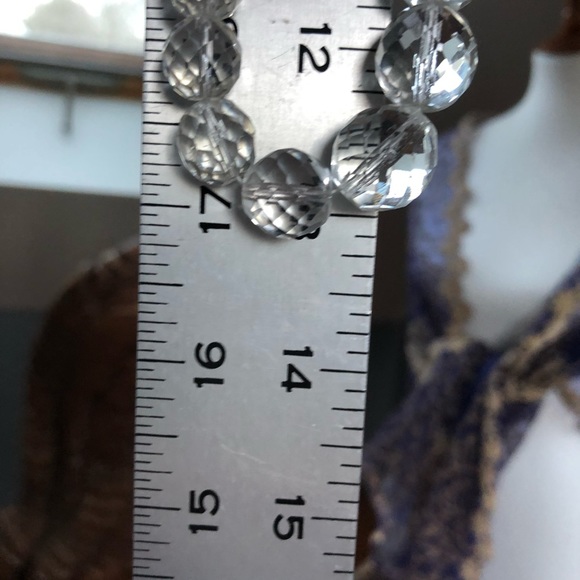 Old Hollywood Lux Crystal Necklace - Picture 6 of 11
